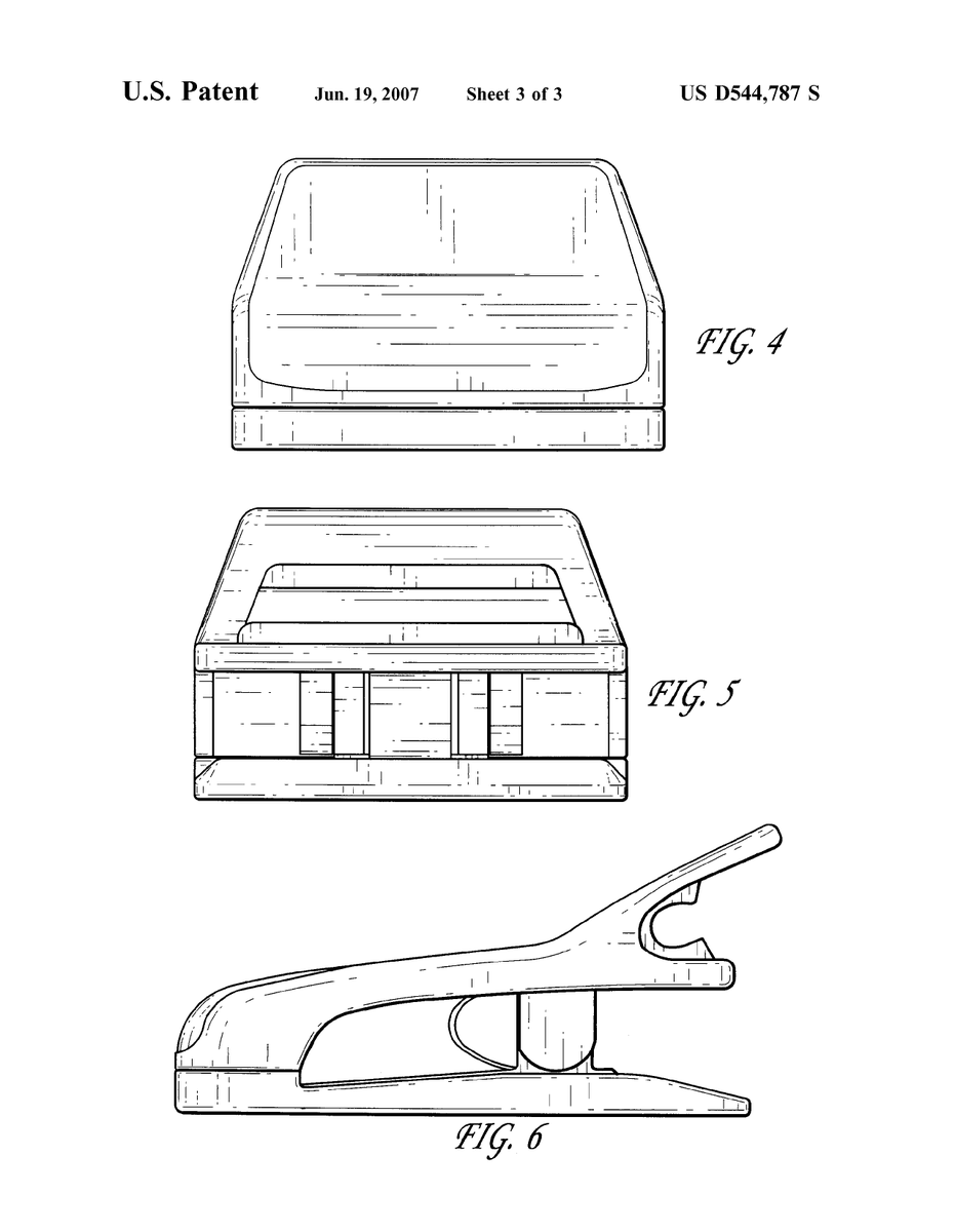uspatentbot's tweet photo. USD544787S1 - Car-shaped clip 
        
https://t.co/J1fWSItfP7 https://t.co/p7pYJrQB66