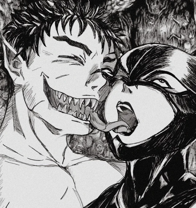 Guts modo bestia y Femto se hará canon algún día?  #berserk #ベルセルク 