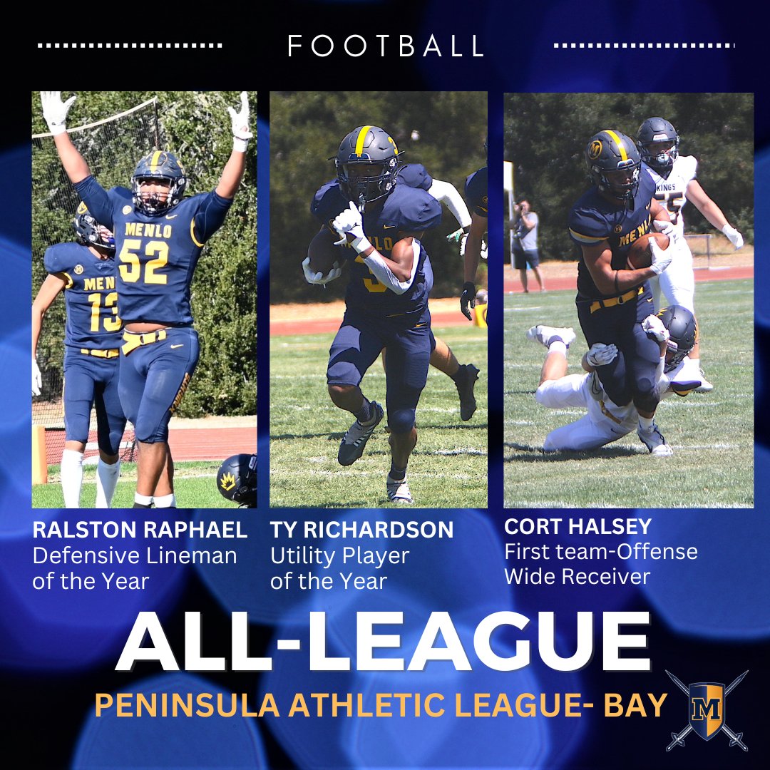 MenloKnights's tweet photo. Knights football is headed back to the CCS Championship, and these all-Peninsula Athletic League-Bay Division picks helped lead the way. 
@menloschool @CoachMikeHillSF @Coach_BMac10 @CoachBarr24 https://t.co/51bAp20FA0