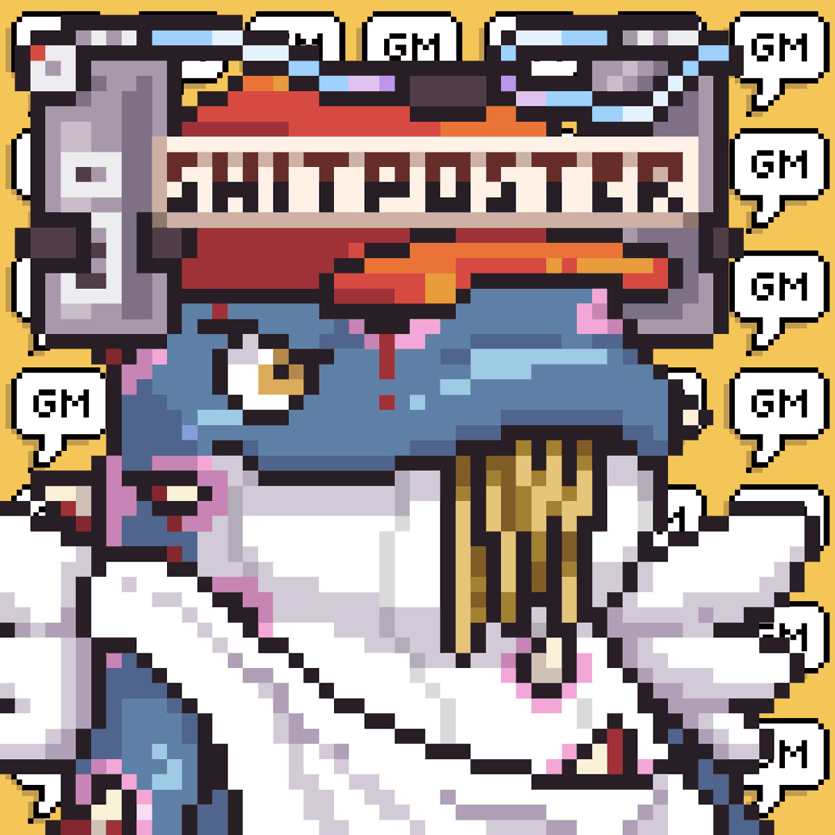BotJhk's tweet photo. this looks bussin bussin SHEESH #2285 bought for 0.01 ETH by karaloca from 0xd56a06 #lookswhale #NFT https://t.co/XoZUjdTAWO https://t.co/eHbY3rJr3l