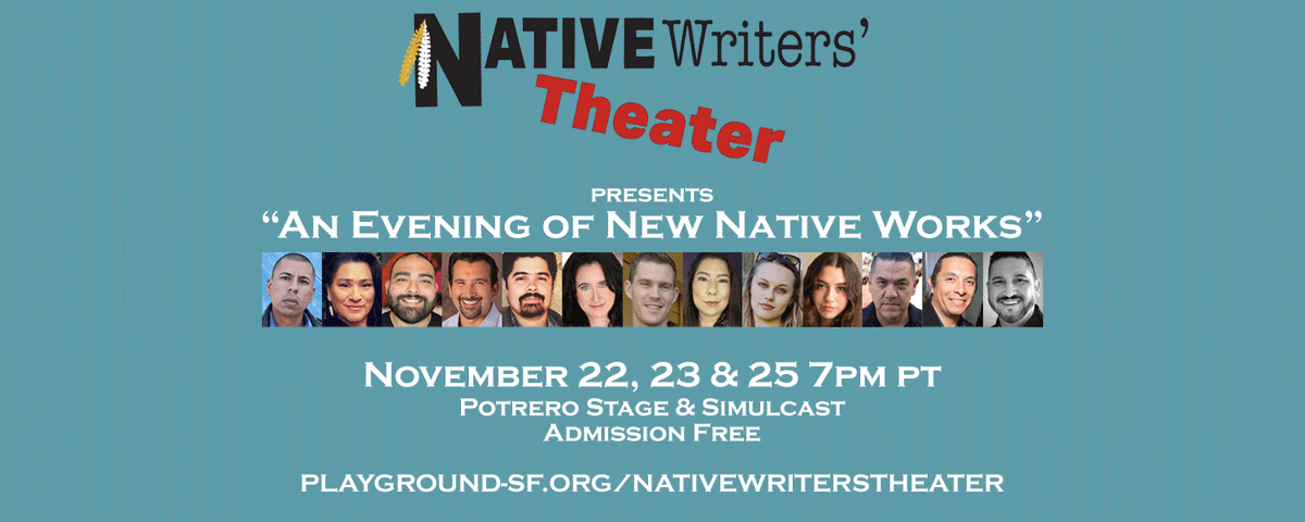 🚨Amplification post🚨

  An Evening of New Native Works with Playground-SF! Check it out! 

For ticket information, please visit: loom.ly/plJrNP8