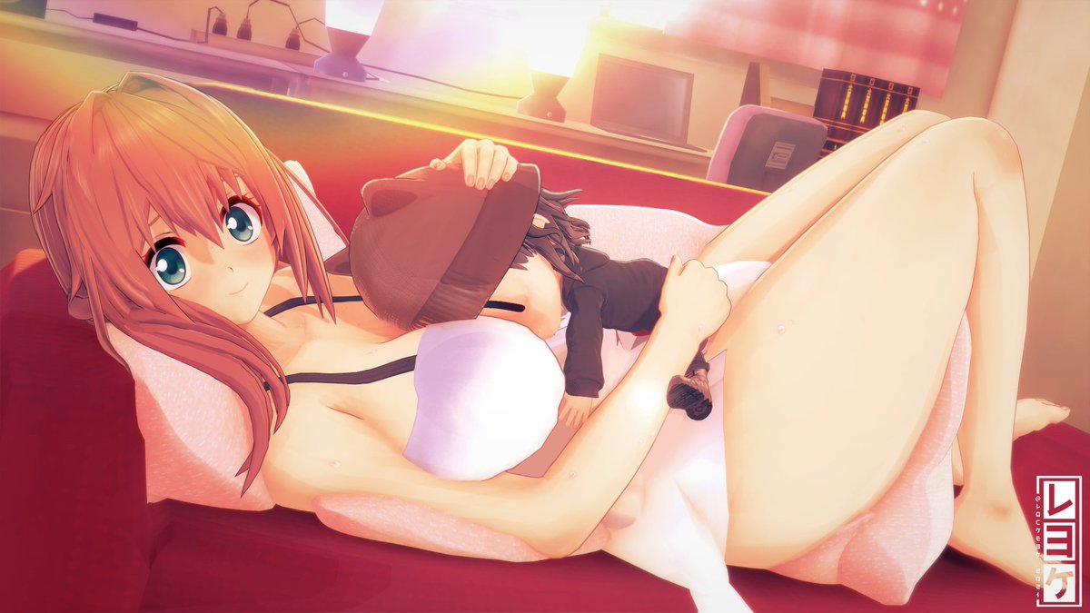 Locke3K's tweet photo. That's one lucky plushie.

[Borrowed SD used and edited].
#koikatsu #koikatsuparty #コイカツ #oc #originalcharacter #purasu #blueparadise #fanservice https://t.co/bJN3n1QPLq