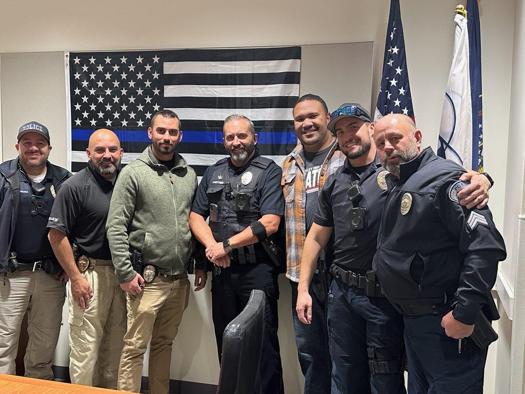 Thank you Cottonwood Heights PD who raised money for charity this month by growing their beards. Local officers saw the story by
 <a href="/KSL_AlexCabrero/">Alex Cabrero</a> &amp; donated $1500. How awesome is it when our community comes together! 
#noshavenovember #utah #utahhonorflight #honorflightnetwork