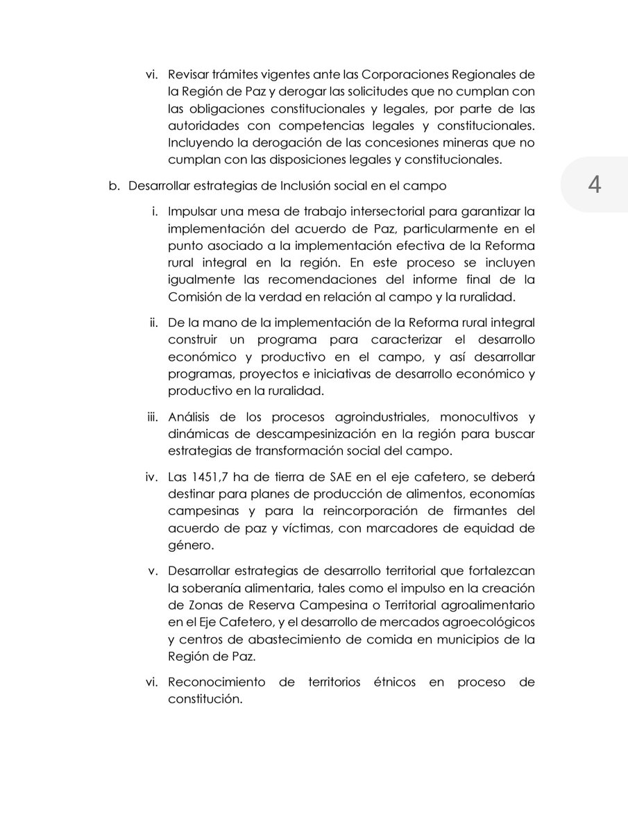 jhoanfelipecipo's tweet image. RT/A propósito del impulso renovado por #PazTotal en 🇨🇴, ponemos en sus manos nuestro sueño de Paz y Transicionalidad en el #Quindío, #Risaralda, #Caldas y Norte del Valle.

Nuestro propósito es ser una región de Paz.

@ComisionadoPaz
@alfonsoprada
@liliasolanor @IvanCepedaCast