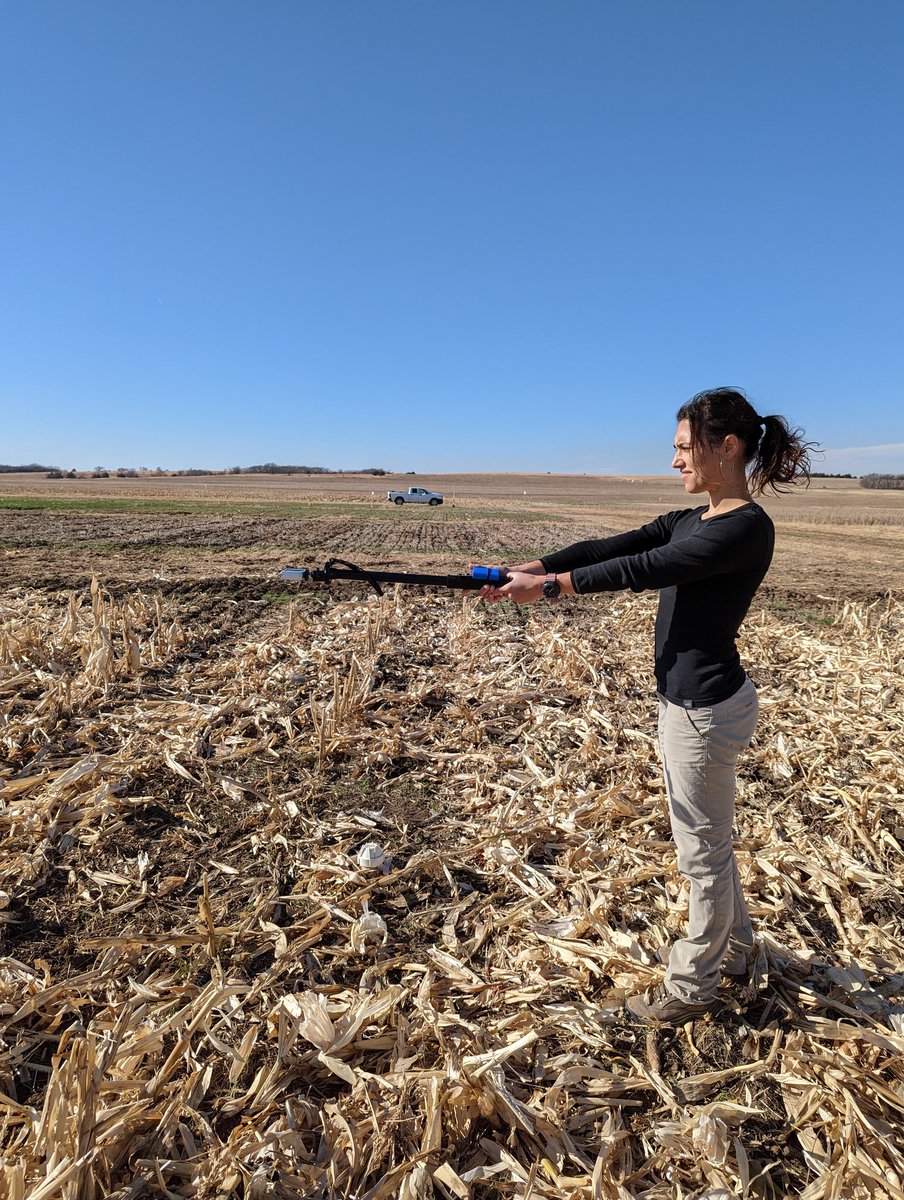 Weekly measurements in Ashland Bottoms experimental plots:

✅ Soil water moisture 
✅ Canopy cover 
✅ Winter Wheat biomass 
 
Plus: Triticale hand-planting!!