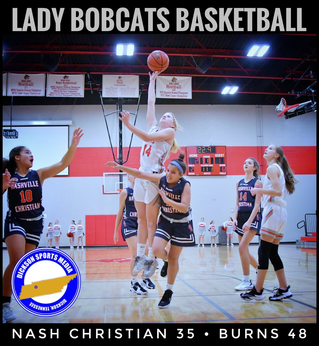 🏀MS Girls
Nash Christian 35 • Burns 48
