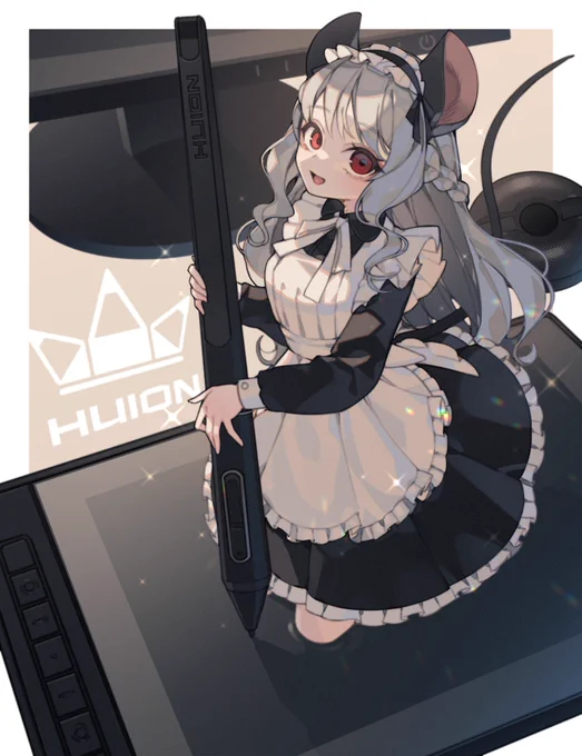 HUION様(  )より「Kamvas Pro 13(2.5K)」をご提供いただきましたので、簡単なイラストメイキングと共に使用感想を共有させていただきます!(1/2)#HUION創作  #HUION  #HUION作業環境 