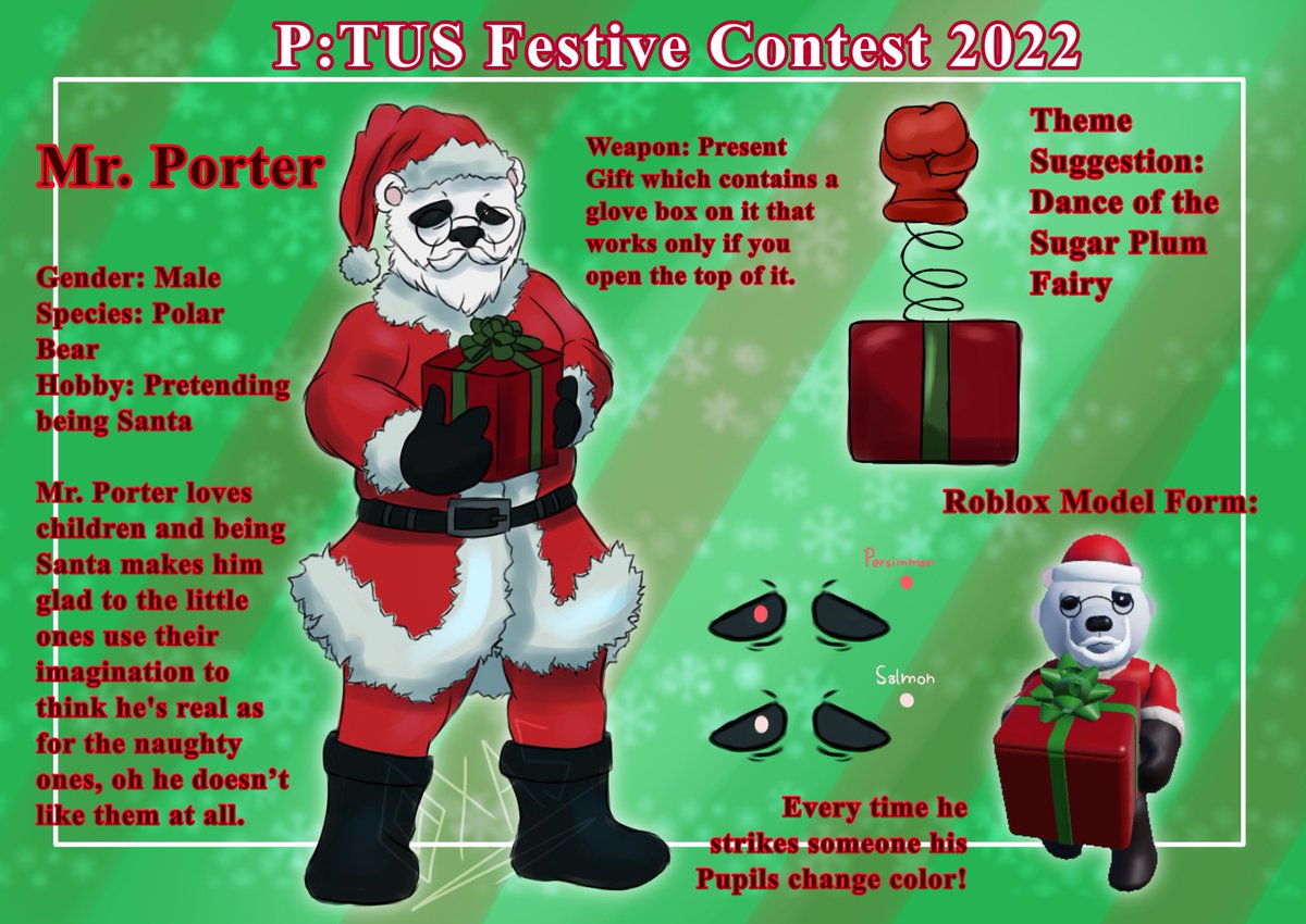 My Entry to the P:TUS Festive Contest!
#PiggyTheUntoldStoryFestiveContest #PiggyTheUntoldStory #PiggySkinContest