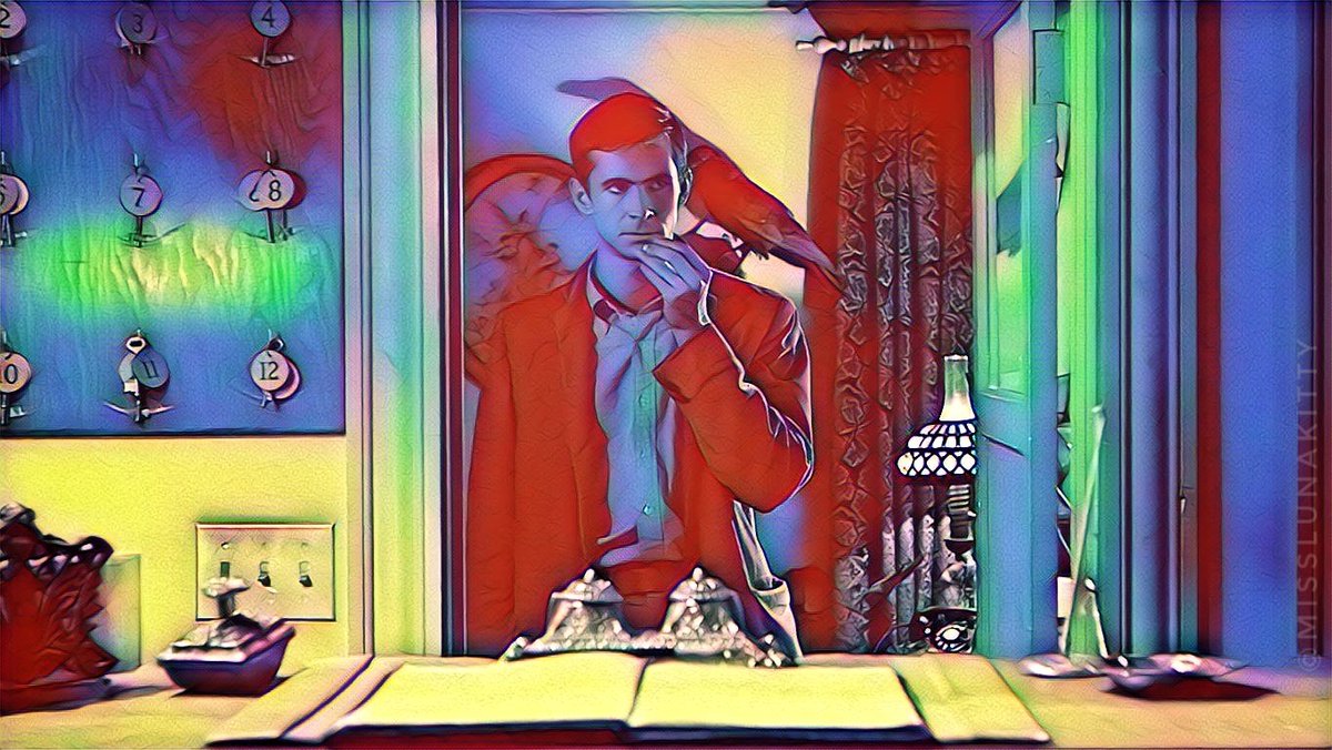 MissLunakitty's tweet photo. COME WATCH PSYCHO WITH US IN 10 MINUTES! 🥰
🎬📽️🎞️🍿🎟️🖤🚿🔪🩸✨
"THEY'LL SAY, 'WHY SHE WOULDN'T EVEN HURT A FLY!'" 🪰
#QueerForFear #CockFest
#Psycho #Hitchcock
#MoviesWithMoots https://t.co/TuUjPTHMI7