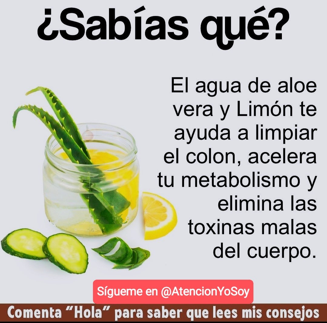 🙏✨💫🌞Tip Saludable🌞💫✨🙏

Beneficios de agua de aloe vera y limón

*Regálame un Hola si me lees*