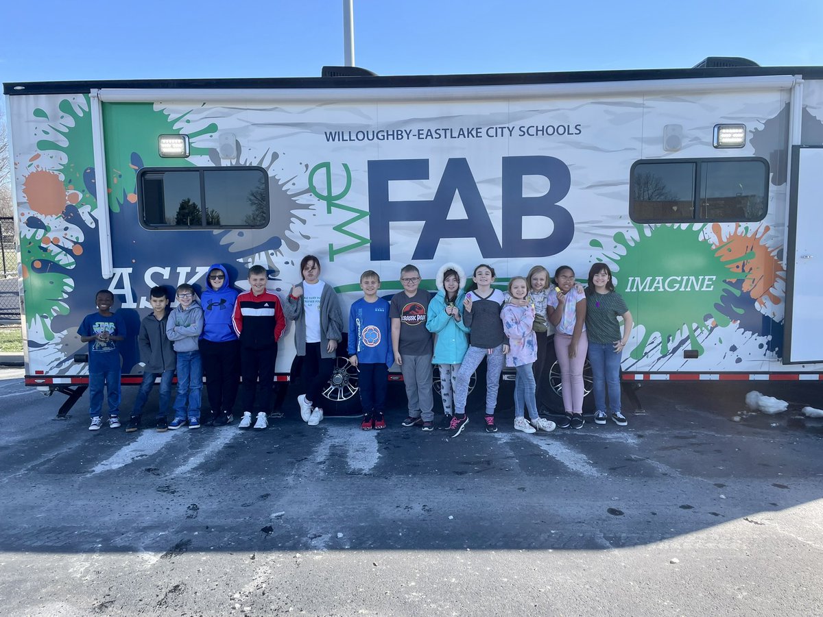 WEstemLADY's tweet image. @LongfellowElem3 fifth graders enjoyed time in the #fablab today.  They used our @EpilogLaser to engrave custom dog tags. @wefabmobile @mrslegerski @WESchools #mobilefablab #digitalfabrication