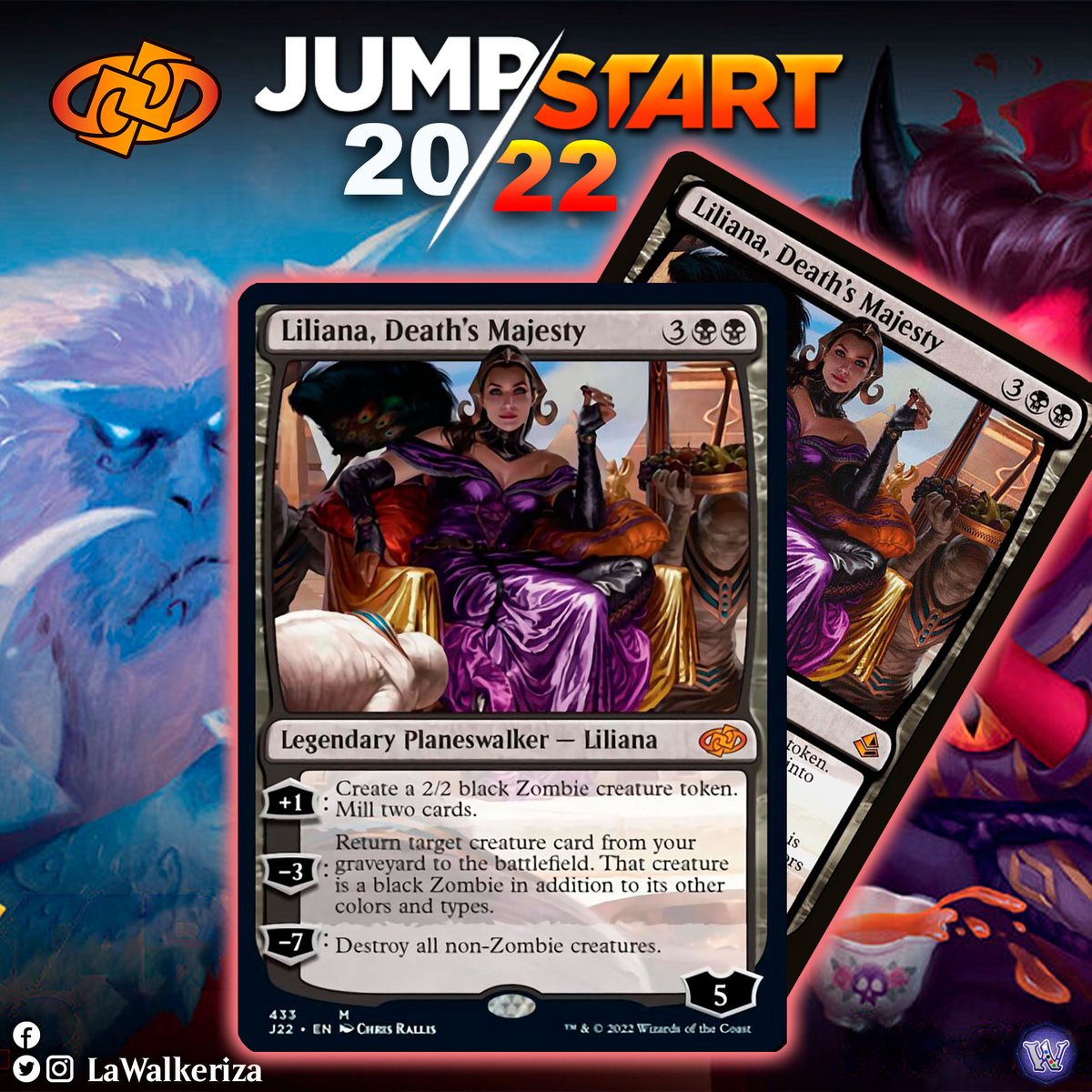 LWalkeriza's tweet photo. #LaWalkeriza
#MTGHispano #MTGspoilers #MTG #MagicTheGathering #JumpStart2 #MTGJ22 https://t.co/of2LtVhzFz