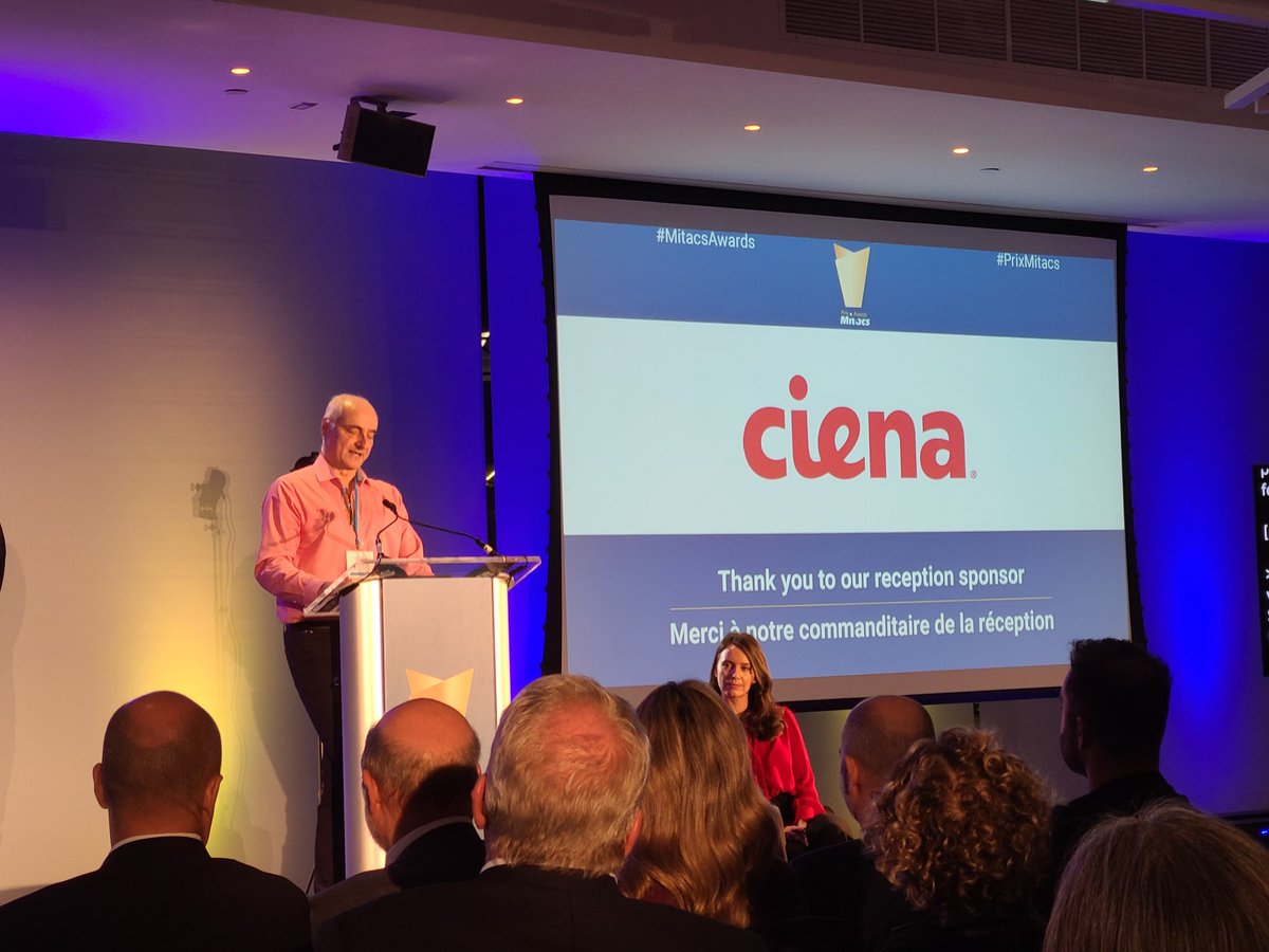 For 10 years <a href="/Ciena/">Ciena</a> has supported and engaged talented students via <a href="/MitacsCanada/">Mitacs</a> programs, central to connecting industry with top grads.#MitacsAwards