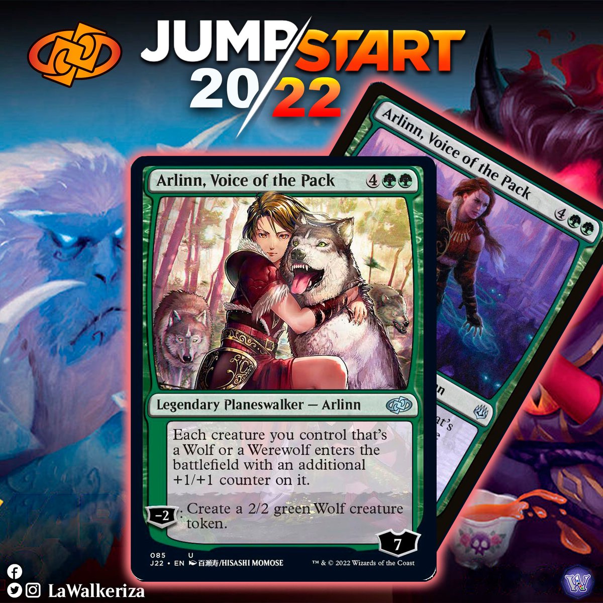 LWalkeriza's tweet photo. #LaWalkeriza
#MTGHispano #MTGspoilers #MTG #MagicTheGathering #JumpStart2 #MTGJ22 https://t.co/TY3MGfvMKr
