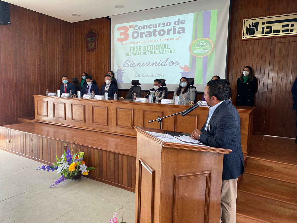 subtolucatbc's tweet photo. El dia de hoy se llevó a cabo la final de oratoria correspondiente a la fase regional,en dónde participaron señoritas y jóvenes de las diferentes zonas escolares ,felicitamos a cada uno de los participantes y en especial a nuestra ganadora.@Edomex_TBC @DGEMSedomex @EdomexDgfa https://t.co/AtvwRVzb4v