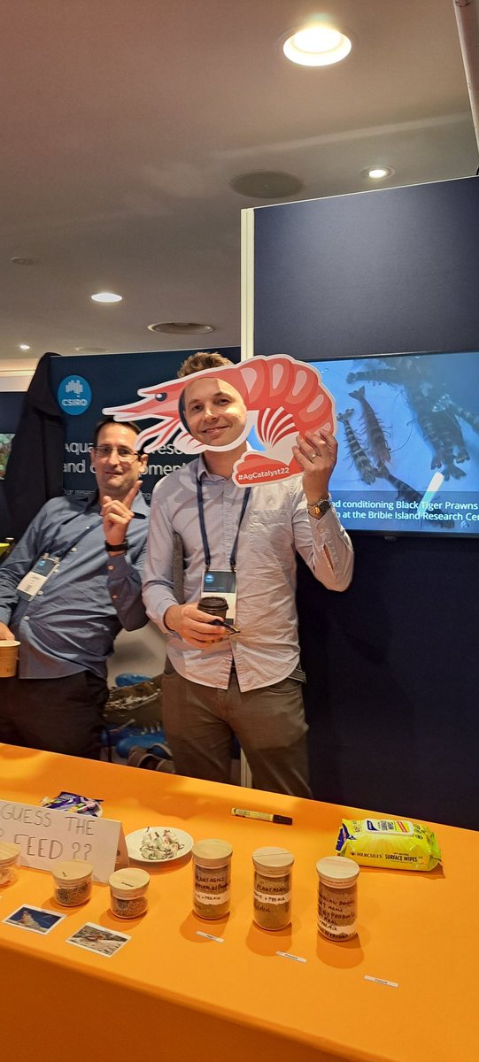 HaInScience's tweet photo. Come visit the Aquaculture booth @lunaparksydney #AgCatalyst22 https://t.co/9mna9cABRA