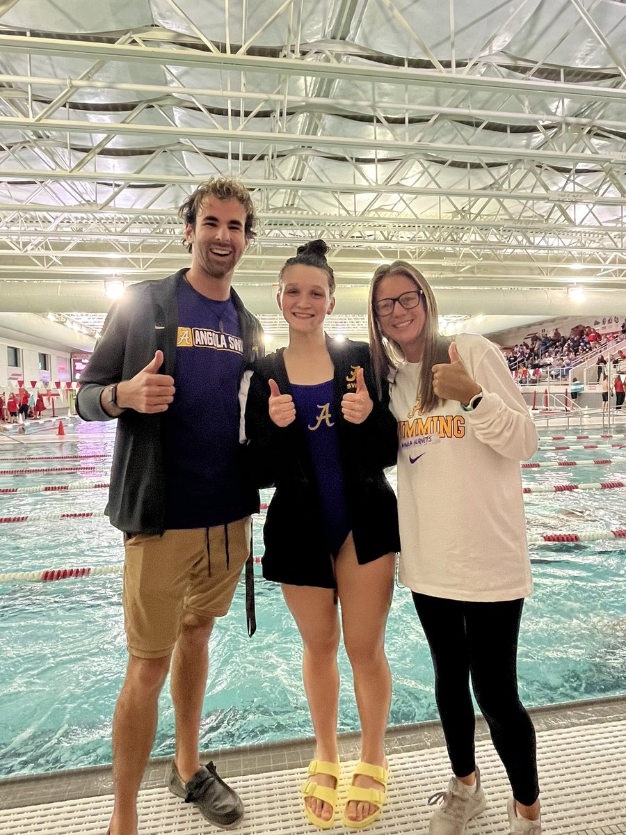 AngolaSwimming's tweet photo. ***New School Record***
Congratulations Ella Sears!!! She now holds the 50 Free School Record with a time of 25.17!🥇💪💪🏊‍♀️🏊‍♀️
#Apride https://t.co/oQ82wswn4N