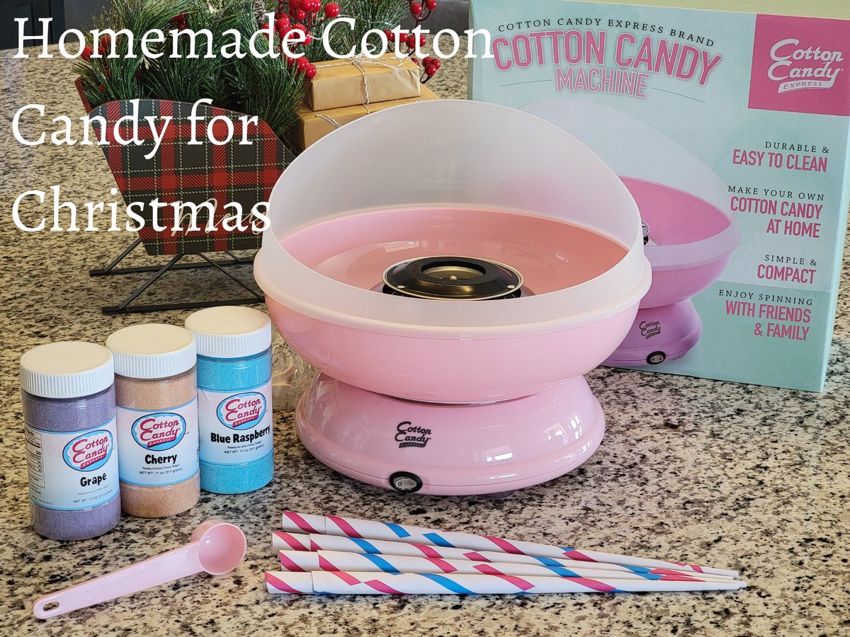 #ad If you want a fun family gift this year, how about a Cotton Candy maker from Cotton Candy Express? Easy to use and so much fun, it's the perfect family gift. Check out our review: bit.ly/3grTNy3 @apogeeagency1 #cottoncandygifts #christmas #christmasgifts #cottoncandy