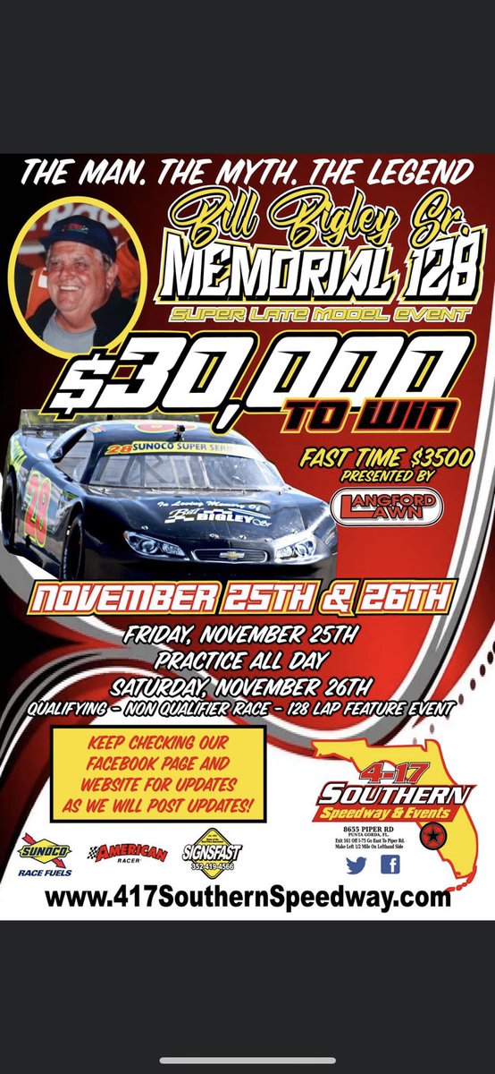 colin2100's tweet photo. New car is ready to go for the Bill Bigley Sr Memorial at 4-17 Southern Speedway! Catch all the action from this weekend on @RacingAmerica https://t.co/f63LLczX2K