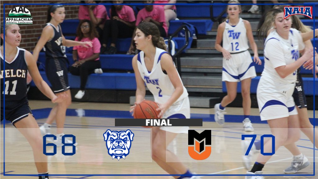 twbulldogs's tweet photo. #TWUWBB was unable to turn the score in their favor in the final seconds, falling to @AACsports foe Milligan University 70-68 on the road. Yeika Jimenez Diaz led the offense with 14 points while Jacelyn Stone, Jordan Wright, and Alexis Bates each added 11 points.
@DPASports https://t.co/ve1UKo14Ys
