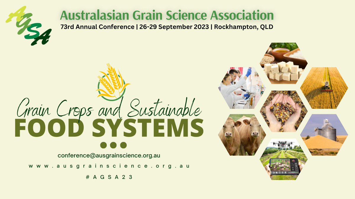 We are pleased to announce the official #AGSA23 conference banner. Please save the date!