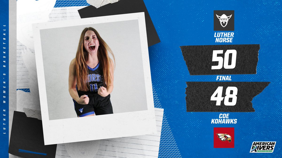 We have gone final!

#GoNorse #NorseNation #LutherCollege