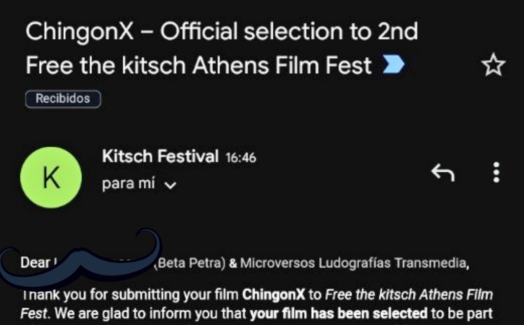 LuisBetx9's tweet photo. ChingonX Screen Dance
Exhibited soon in Athens, Greece.
#communitism
🇬🇷🔥👹🔥🇬🇷
#Freethekitsch Festival 2022
#Interferences & #Kino28 https://t.co/JvgSRsMi6n