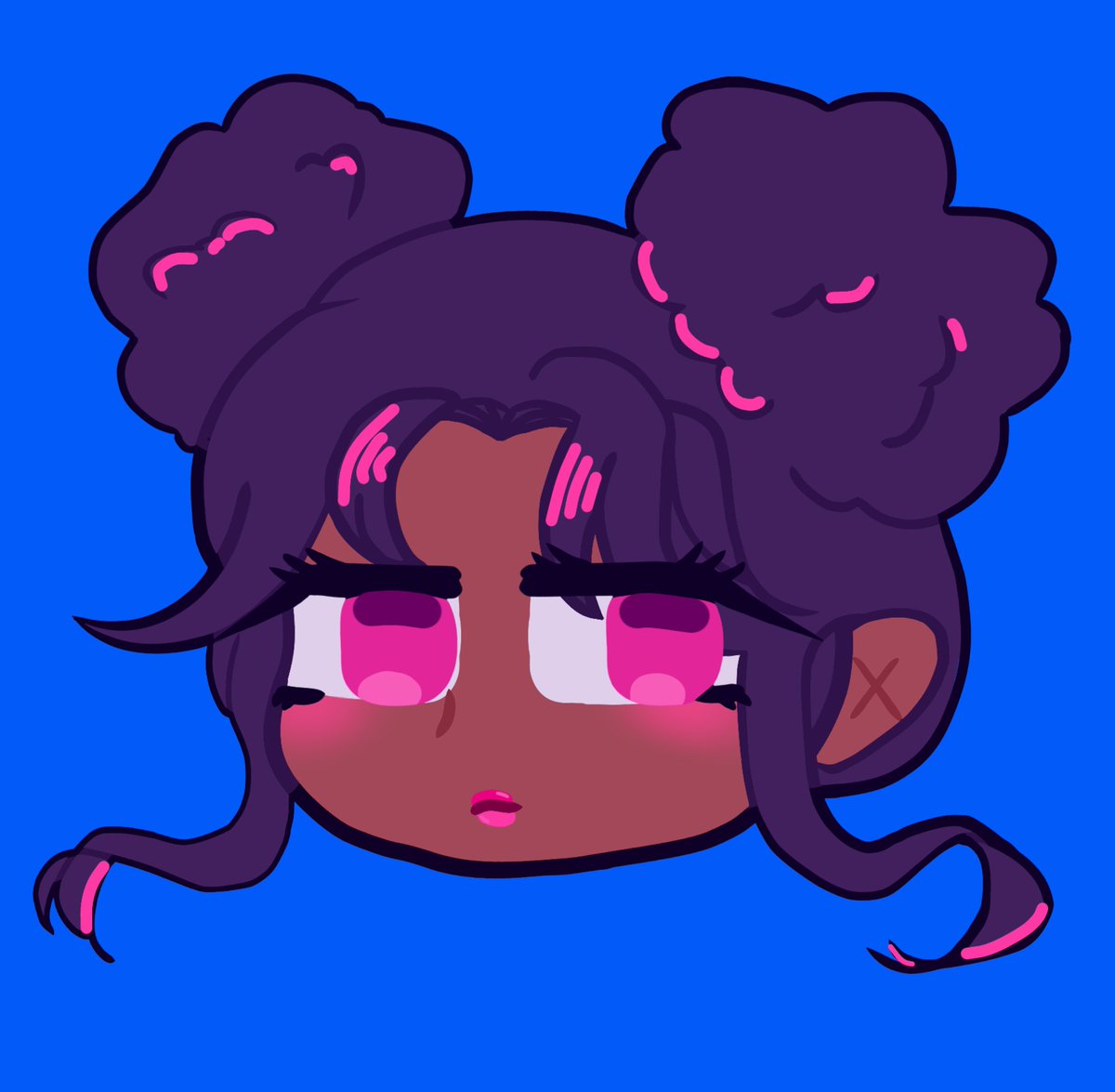 UndeadEnvy14's tweet photo. Fanart I made of @Thuminnoo Hope y'all like it! (I just realized I forgot the eyebrows ๐คฆ) I made this awhile ago while watching her most recent vid #Fanart #Thumin https://t.co/0LDJd7ZXV3