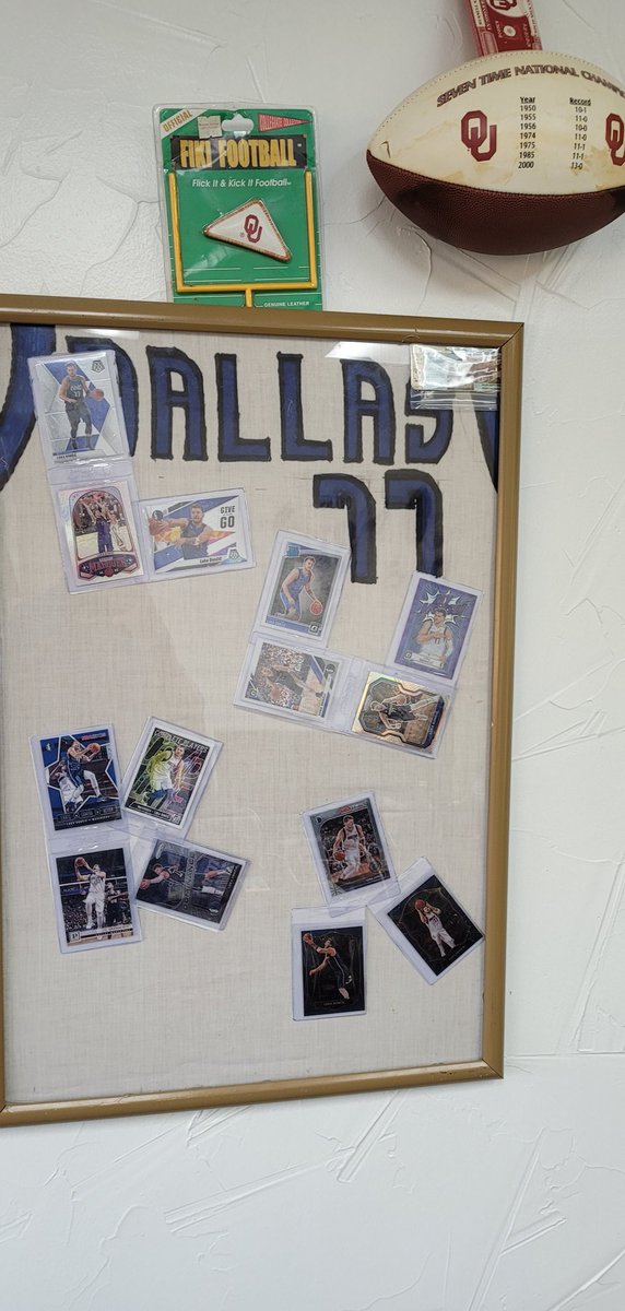 <a href="/LAcarddude/">LA Card Dude</a> Luka Doncic Frame includes 2018 Prizm Rated Rookie 
14 lukas cards
Not $5.00
$250 obo