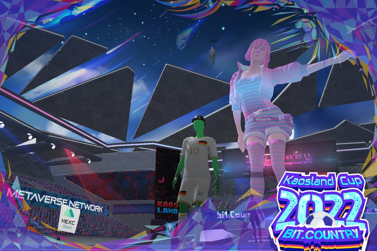 EvanLai_'s tweet photo. Hey, Ho Let's go 🚀

I back Germany in the #KaoslandCup2022🏆

Check out my selfie inside @BitDotCountry metaverse stadium! 🔥

Join Kaosland Cup Selfie Competition to win a Kaosland Cup NFT &amp; shared prize of up to 500,000 $NEER 🚀

Link 👉 https://t.co/nHSBDbBQeD #Worldcup2022 https://t.co/KH9zDrZ7Xr