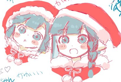 「メリークリスマス 複数の女性」のTwitter画像/イラスト(新着)｜4ページ目