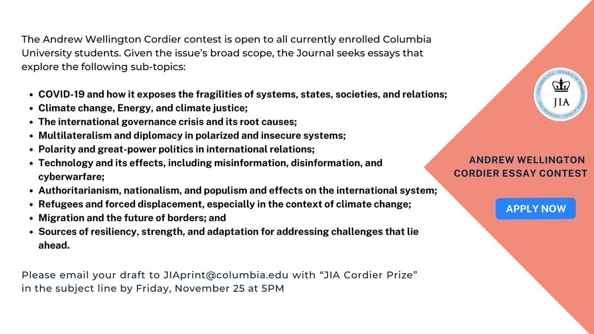 Columbia JIA tweet media