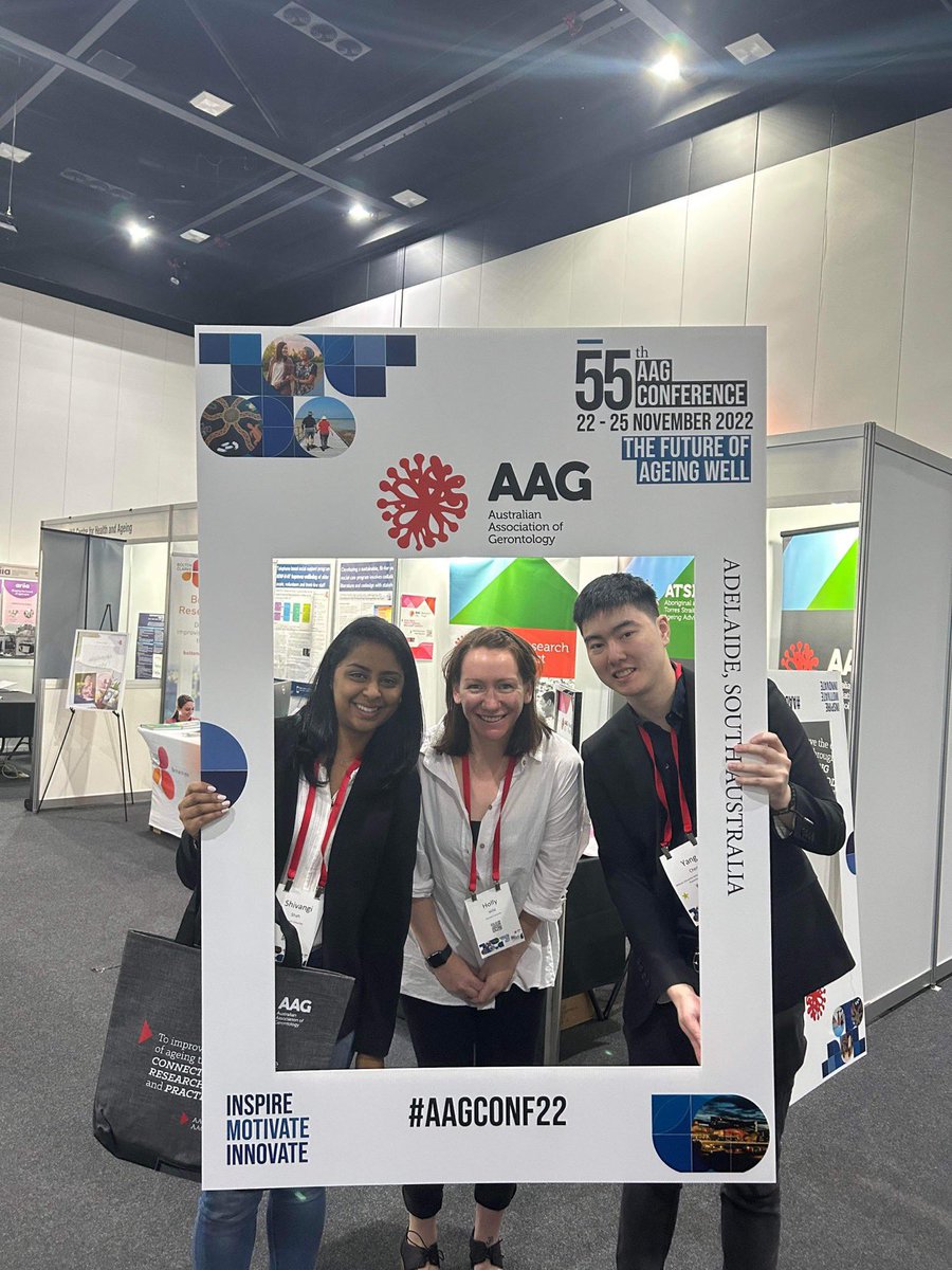 Yang016099's tweet photo. Wonderful start to the first day of the @AAGConf22 and a great pleasure to witness the amazing work of all other attendees. If you are at the conference, I’ll see you at poster stand No.49. 
@MonashUni @Monash_SPHPM @aspree_org @gerontologyau https://t.co/sBUd50x5ZM
