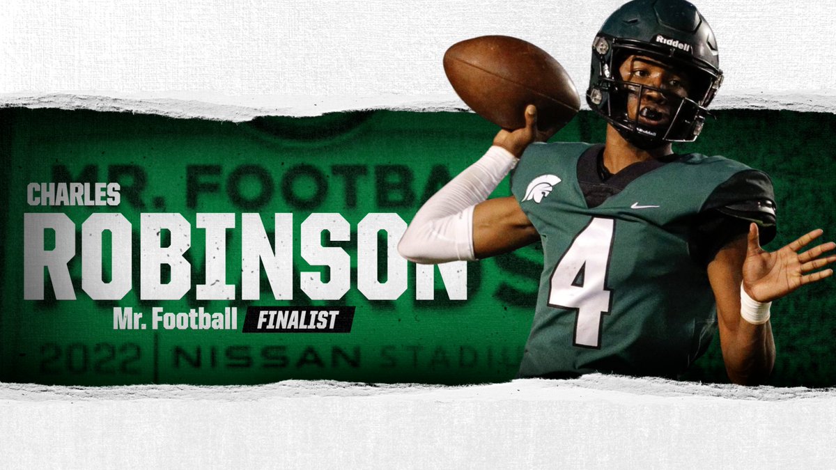 Webb School Football (@webb_knoxfb) on Twitter photo Congratulations to <a href="/ChxrlesR/">Charles Robinson</a> on being named a Finalist for the TSSAA Tennessee Titans Dll - AA
Mr. Football award!
#Spart8nsFB
#webbathletics Congratulations to <a href="/ChxrlesR/">Charles Robinson</a> on being named a Finalist for the TSSAA Tennessee Titans Dll - AA
Mr. Football award!
#Spart8nsFB
#webbathletics