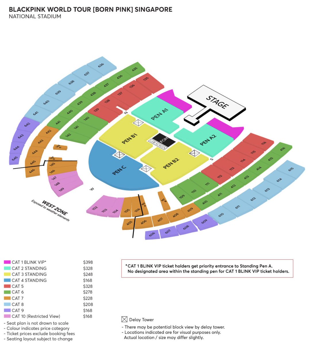 noonmuIs's tweet photo. 🖤💖 WTS BLACKPINK CONCERT SG SINGAPORE TICKETS 🖤💖

2x pen a2 cat 1 vip tix! (20xx)
got them from paypal presale

dm pls! 

#blackpinksingapore #blackpinksg #BORNPINKINSG https://t.co/1AMJLDv07e