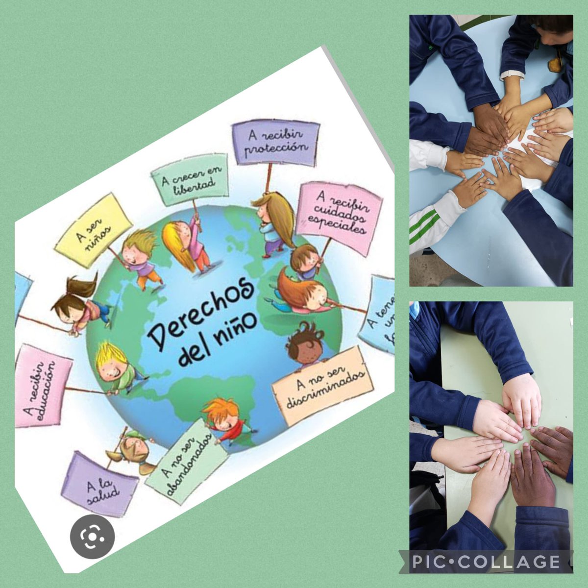 Infantil celebra el día Internacional de los derechos del niño 🌍 #colegiosdiocesanos #emprendedoresdelcambioglobal