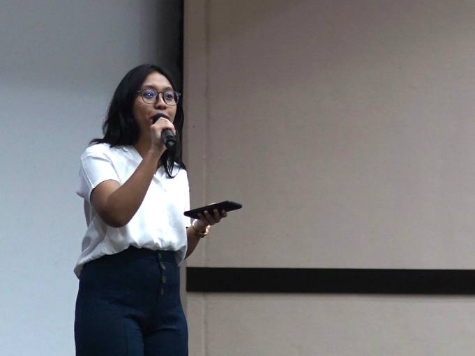 YMAT Southern Tagalog spokesperson and reactor Lorraine Garcia emphasizes the role of youth against tyranny. 

#InternationalStudentsDay
#EducationIsARight
#NoToMROTC
#BudgetCutTutulan