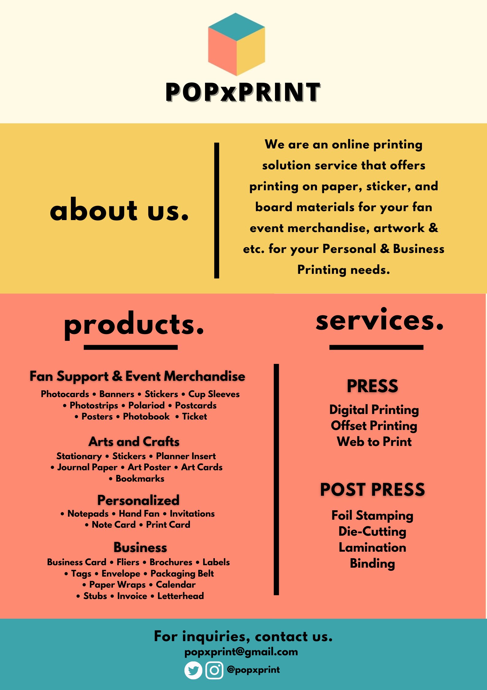 Pop X Print Popxprint Twitter