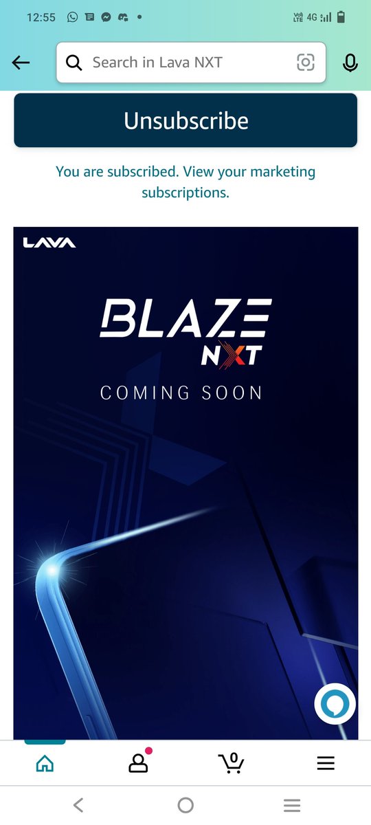 toposant55's tweet photo. @LavaMobile Super Duper Excited To Catch Next Level Smartphone 📱😍🥰   @LavaMobile 
@amazonIN 

#BlazeNXT #TheNXTLevel #LavaMobiles #ProudlyIndian https://t.co/bLMoHCVgrn