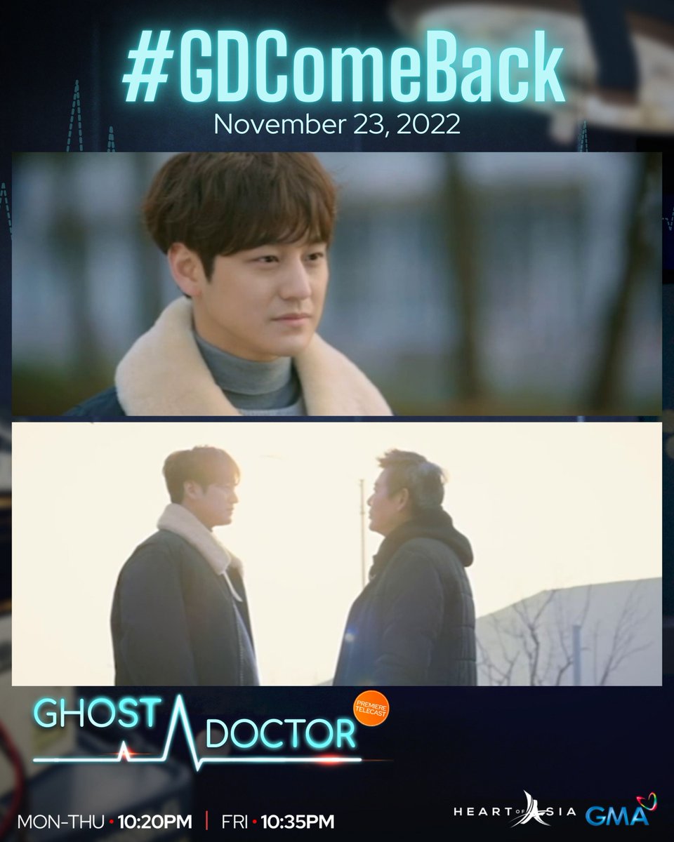 OfficialGMAHOA's tweet photo. Ano kaya ang matutuklasan ni CJ tungkol kay Tes?
#GDComeBack
#GhostDoctor https://t.co/PXZrwNeW50