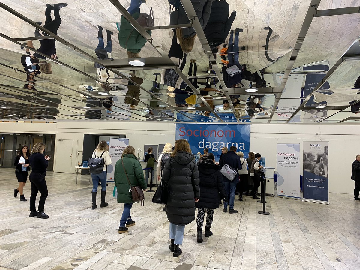 Då fortsätter vi med dag två av Socionomdagarna. Idag har vi bland annat Bo Hejlskov Elvén, Mia Börjesson och Magnus Jägerskog på plats!