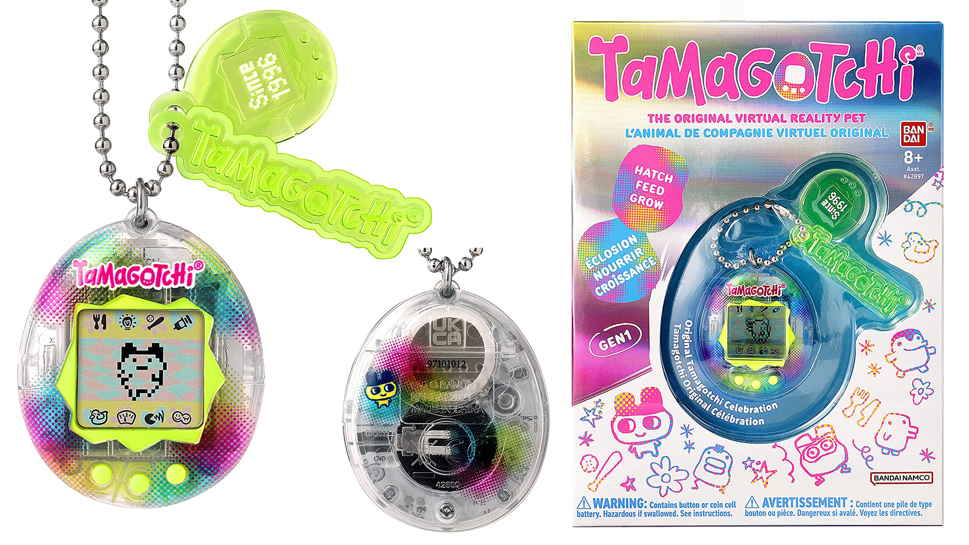 Original Tamagotchi - Mermaid (Updated Logo)