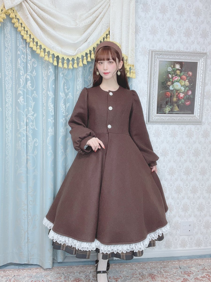 Melody BasKet 深澤翠さんコラボ スカラップコート