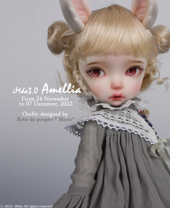 ギフ_包装】 imda nicole doll 球体関節人形 ドール 日焼け肌