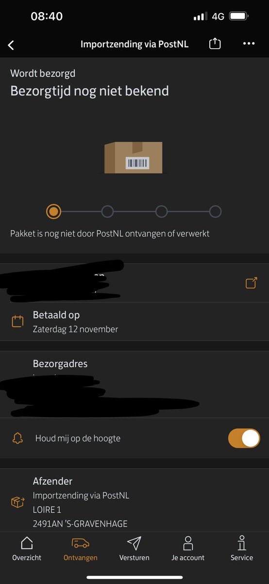 gamen_ofzo's tweet photo. @PostNL ik zit nu al sinds de 12e te wachten op mijn pakket normaal duurt het echt niet zo lang maar ineens met dit pakket wel? 3x gebeld, elke keer hoor ik “als het op die dag nog niet bij PostNL is bel dan terug” https://t.co/rIqonz1QKZ