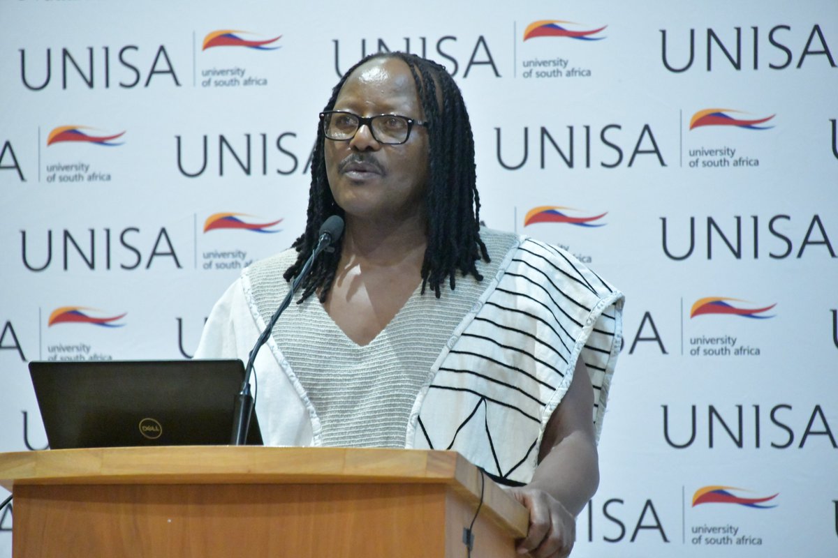 UnisaTransform1's tweet image. &quot;Transformation is a rejection of the status quo&quot; - Prof Monde Ntwasa
#TransformationConference