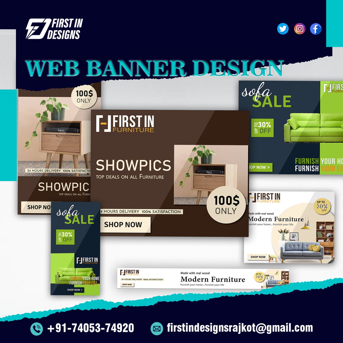 KevalkingD's tweet image. WEB BANNER DESIGN 🔥
#webbanner #webbannerdesign #webbannerads #webbanners #webbannerdesigner #webbannerdesigns #webbannerdesignservices #webbannersdesign #webad #webads #firstindesign #firstindesigns #rajkotdesigner
