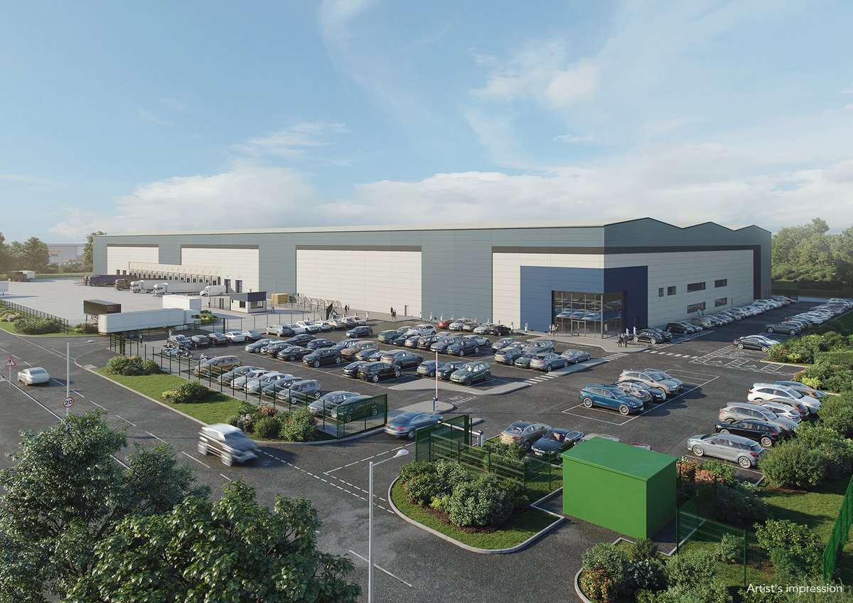 CGI images of one of our projects on site now at Viking Park, Widnes.

£15M shed providing 190,000 square feet #warehouse space and 10,000 square feet #office over two floors.

Client Madog Estates Ltd part of <a href="/Liberty/">Liberty!</a> Properties Spring PCC are #employersagent &amp; #quantitysurveyor