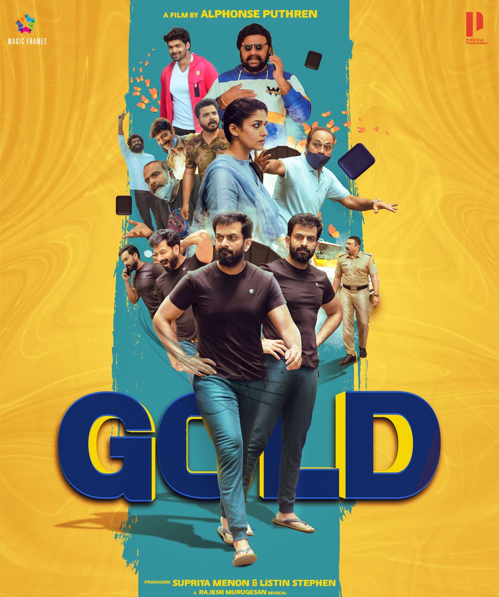 PrithviTrends's tweet photo. Finally, The Much Awaited #Gold Is Coming!!😍

In Cinemas From 1st December 2022!!

An #AlphonsePuthren Film!
@PrithviOfficial #PrithvirajSukumaran https://t.co/f8VWTPf7sR