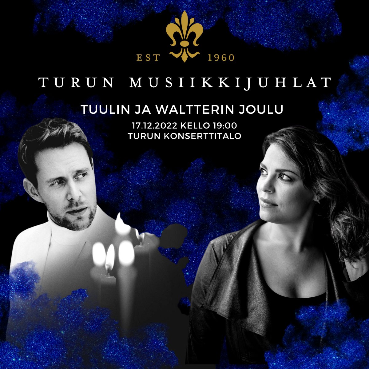 TMJ:n perinteinen joulukonsertti tulee taas✨
17.12. klo 19:00 Turun konserttitalolla kuullaan Tuuli Takalan, Waltteri Torikan, Marko Hilpon ja Vantaan Viihdeorkesteri Ensemblen tähdittämä ikimuistoinen joulukonsertti.
Liput: lippu.fi 
#tmj2022 #turunmusiikkijuhlat